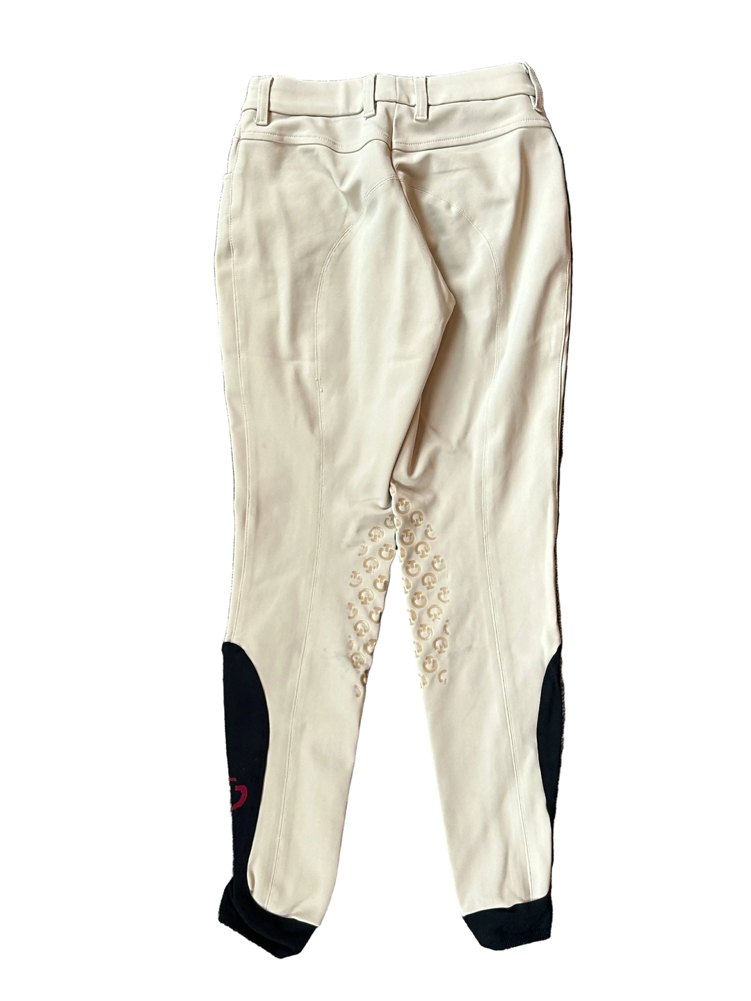 PRE-LOVED CAVALLERIA TOSCANA KNEE PATCH RIDING BREECHES - IT36
