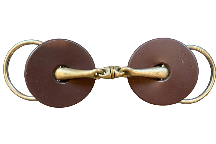 PRE-LOVED HERM SPRENGER WH ULTRA LOOSE RING DOUBLE JOINTED WITH ROLLER SENSOGAN - 5.25”