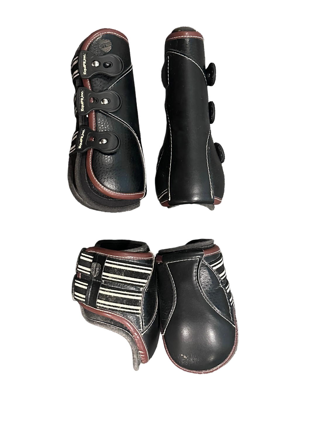 PRE-LOVED EQUIFIT D-TEQ BOOTS WITH IMPACTEQ LINERS