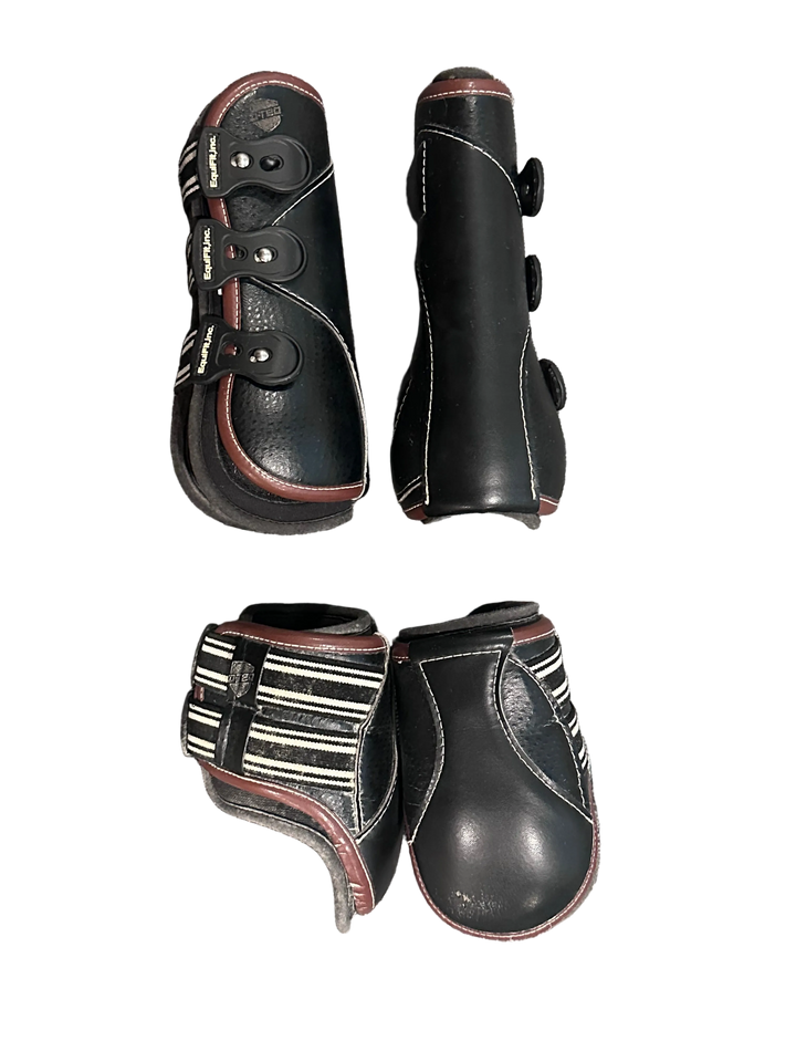 PRE-LOVED EQUIFIT D-TEQ BOOTS WITH IMPACTEQ LINERS