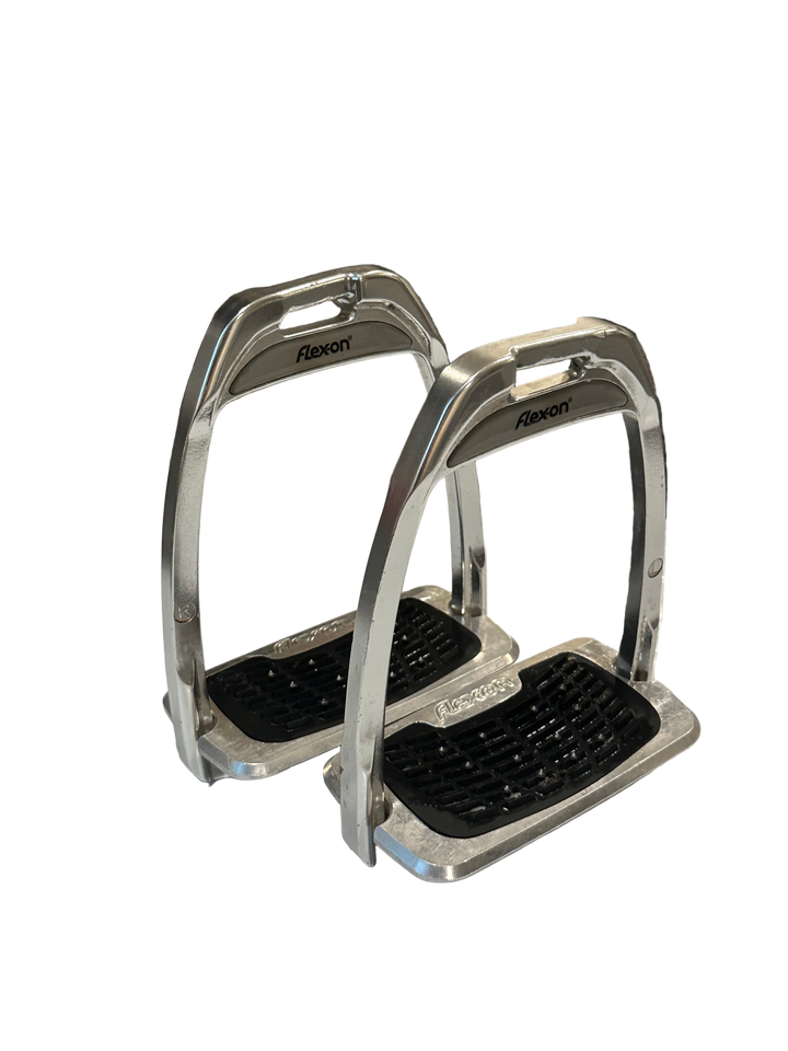 PRE-LOVED FLEX-ON HUNTER H STIRRUP IRONS