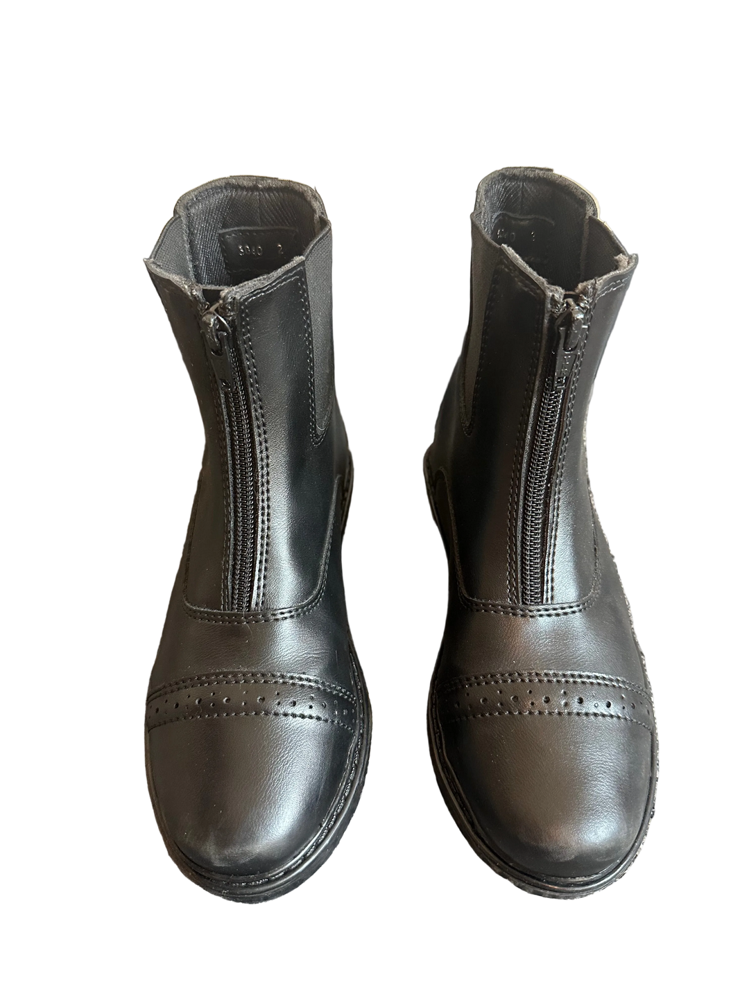 PRE-LOVED KIDS TUFFRIDER STARTER FRONT ZIP PADDOCK BOOTS