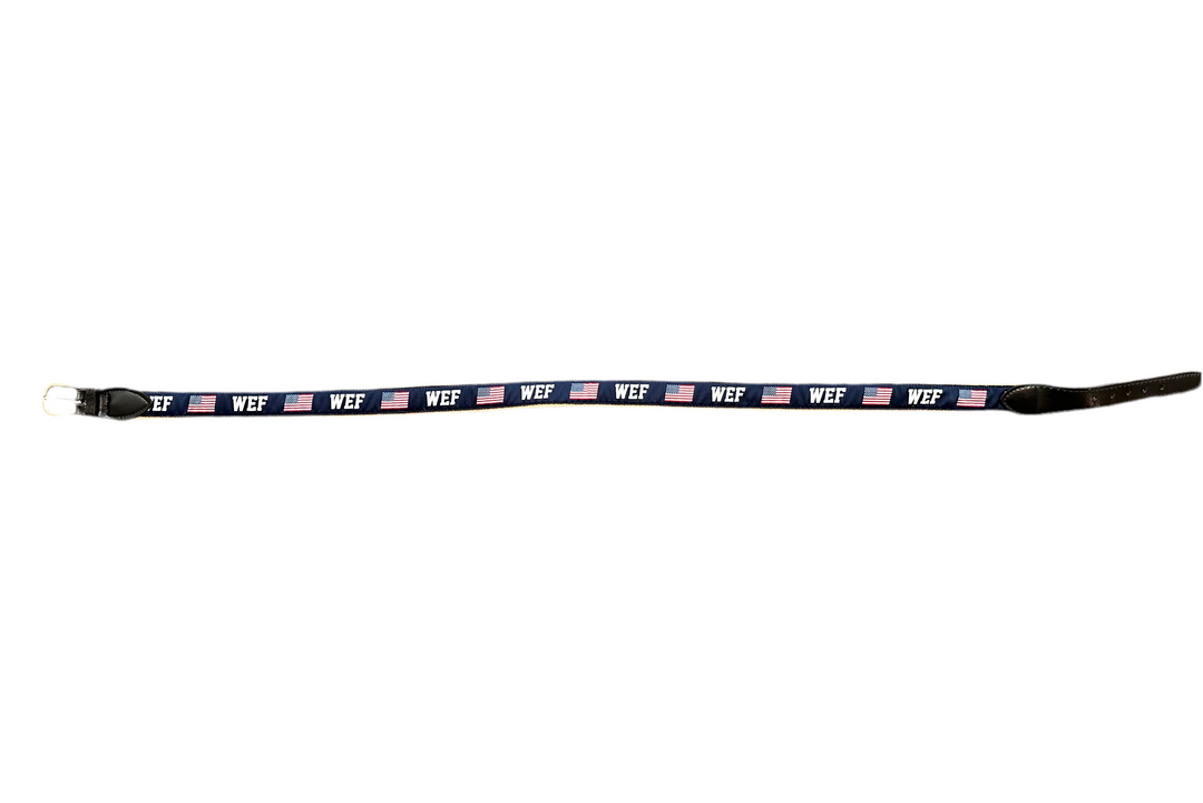 PRE-LOVED WEF USA FLAG BELT