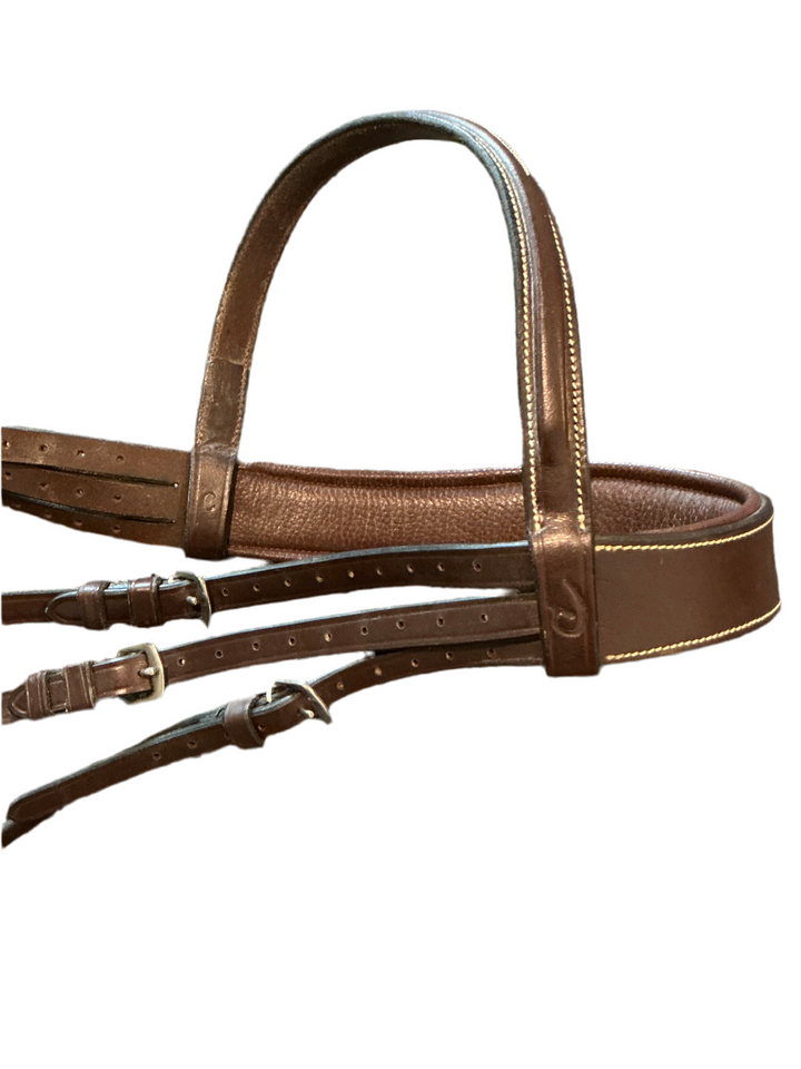 PRE-LOVED DY’ON WIDE NOSEBAND HUNTER BRIDLE