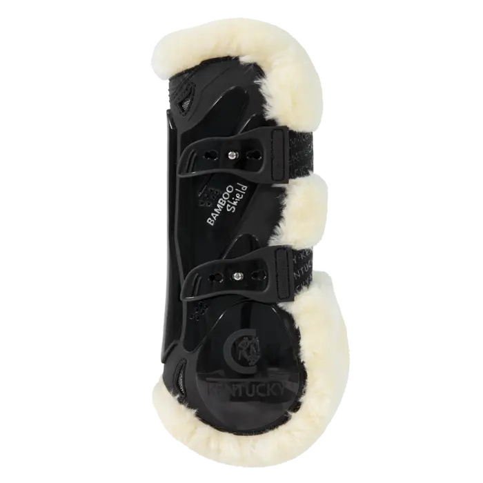 KENTUCKY VEGAN SHEEPSKIN TENDON BOOT BAMBOO ELASTIC