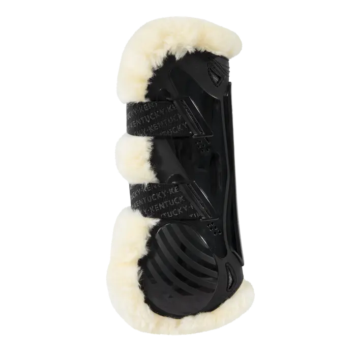 KENTUCKY VEGAN SHEEPSKIN TENDON BOOT BAMBOO ELASTIC
