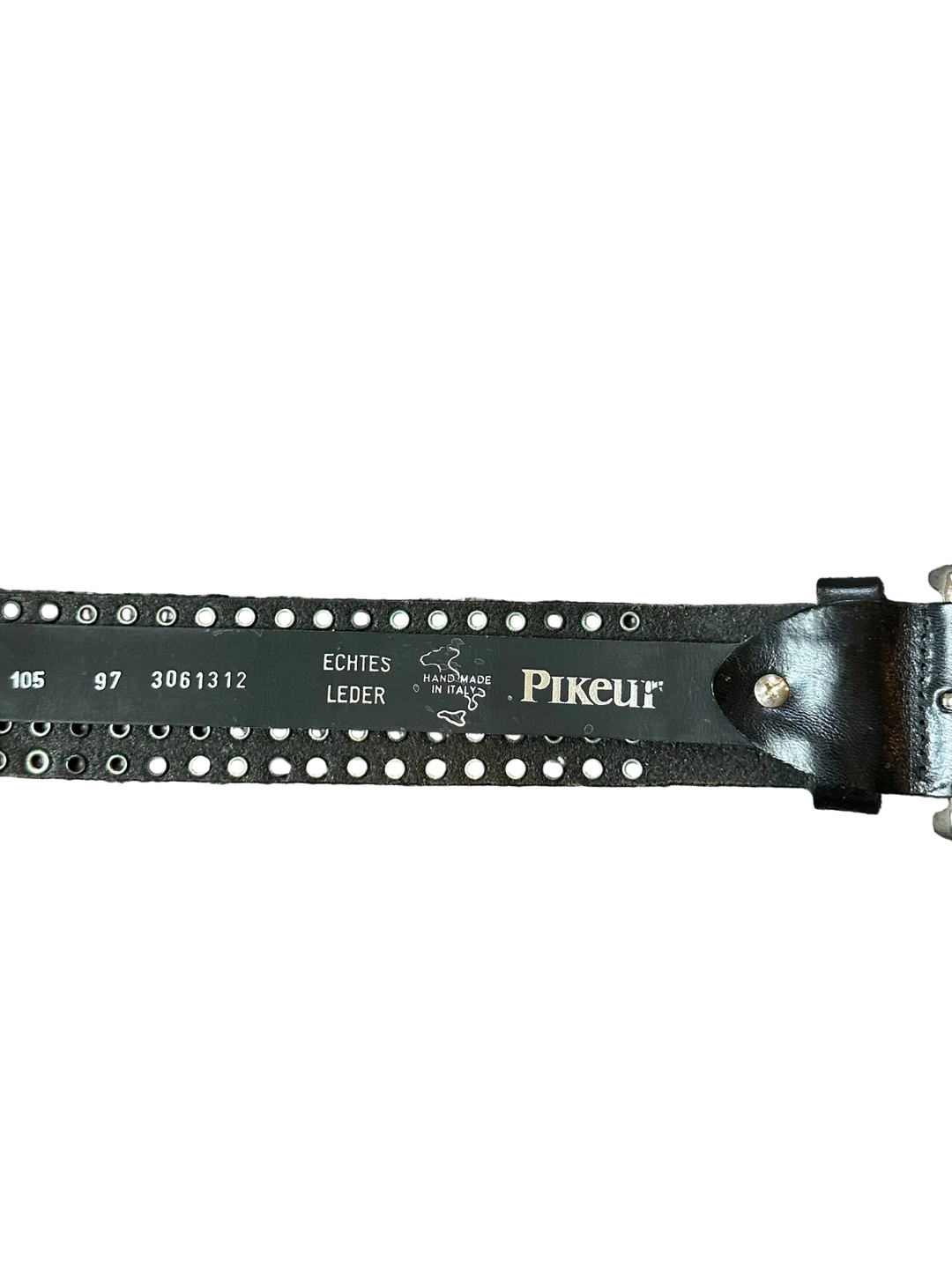 PRE-LOVED PIKEUR STUDDED BELT - 38”