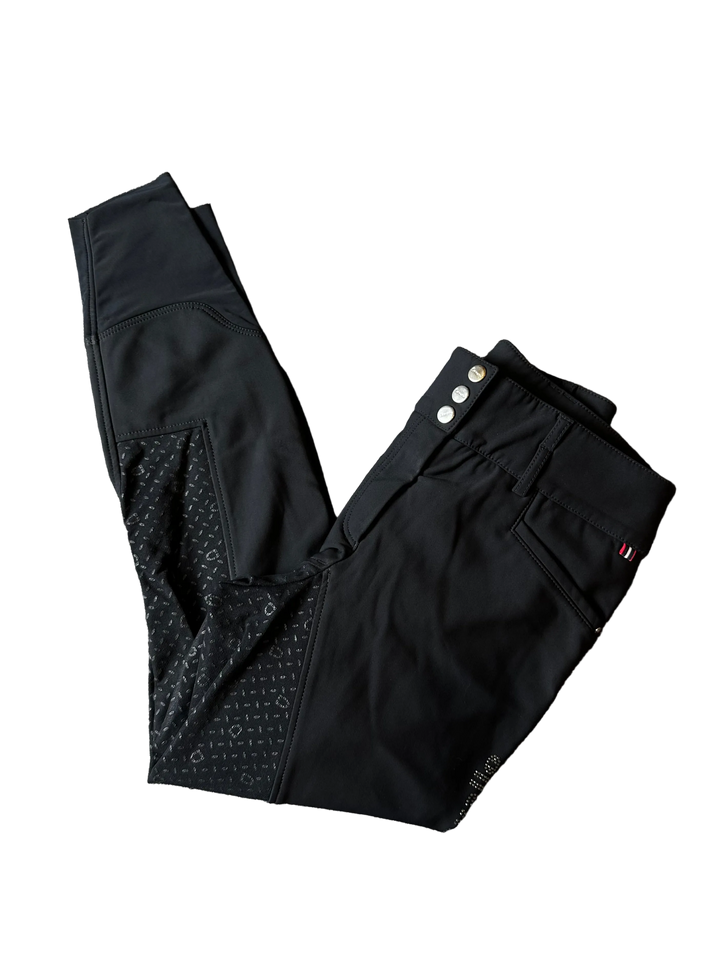 PRE-LOVED CAVALLO CELINE X GRIP FULL SEAT BREECHES SCHWARZ