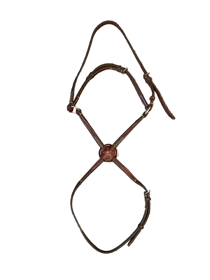 PRE-LOVED EDGEWOOD FANCY RAISED PADDED FIGURE 8 NOSEBAND