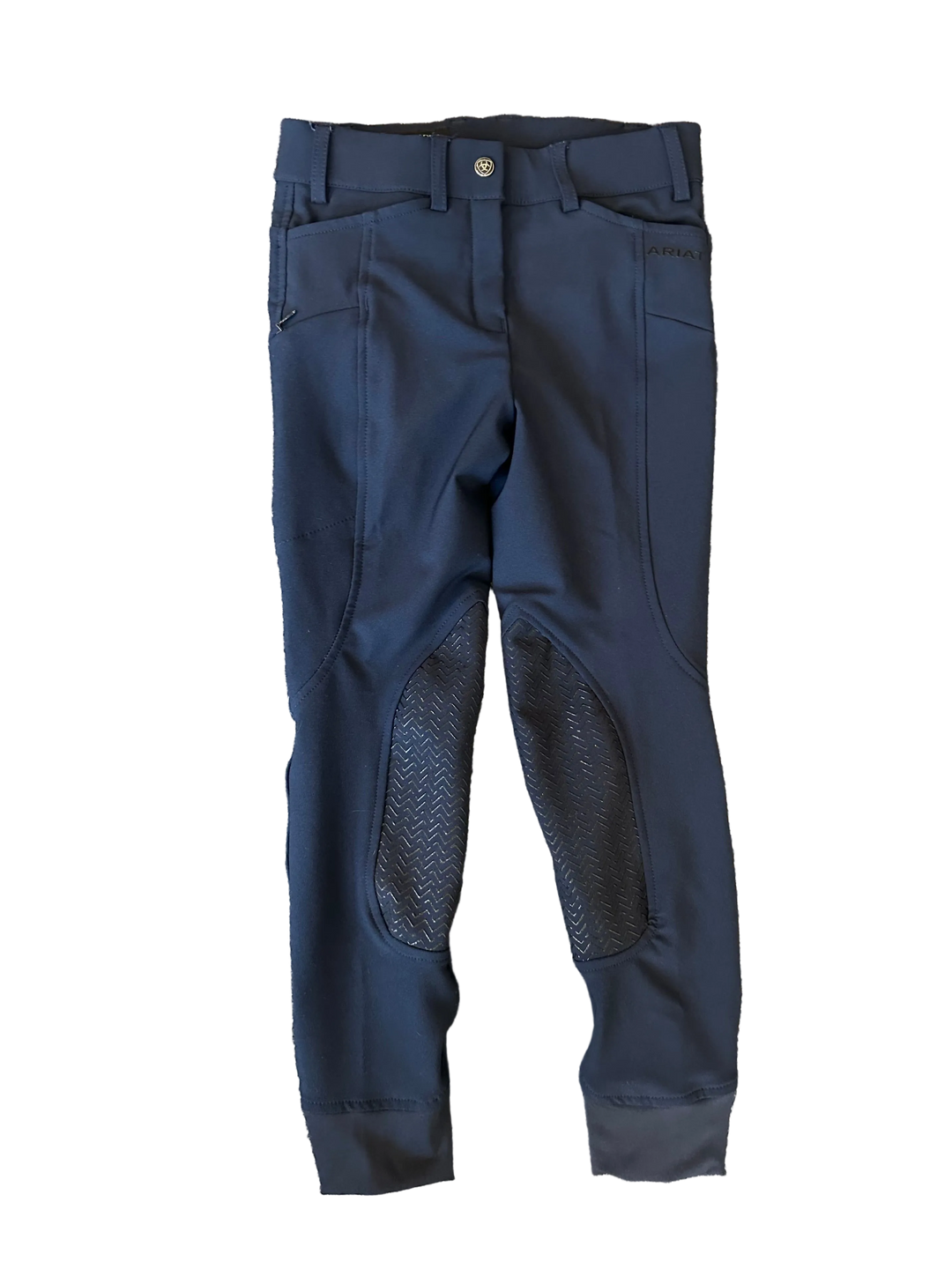 PRE-LOVED KIDS ARIAT PRELUDE KNEE PATCH BREECHES - 10R