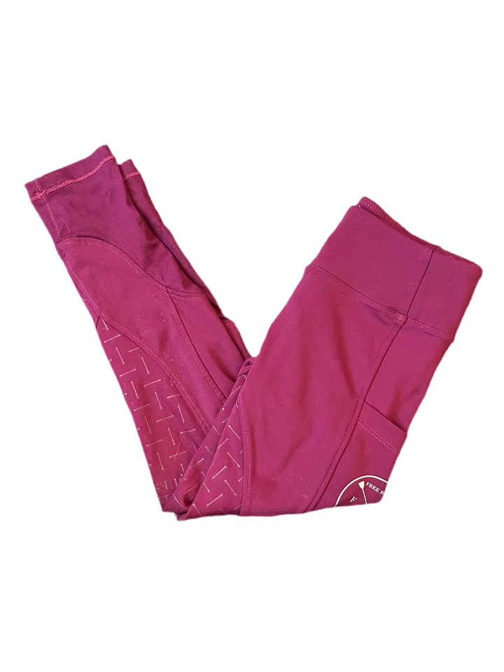 PRE-LOVED KIDS FREE RIDE LUX RIDING TIGHTS