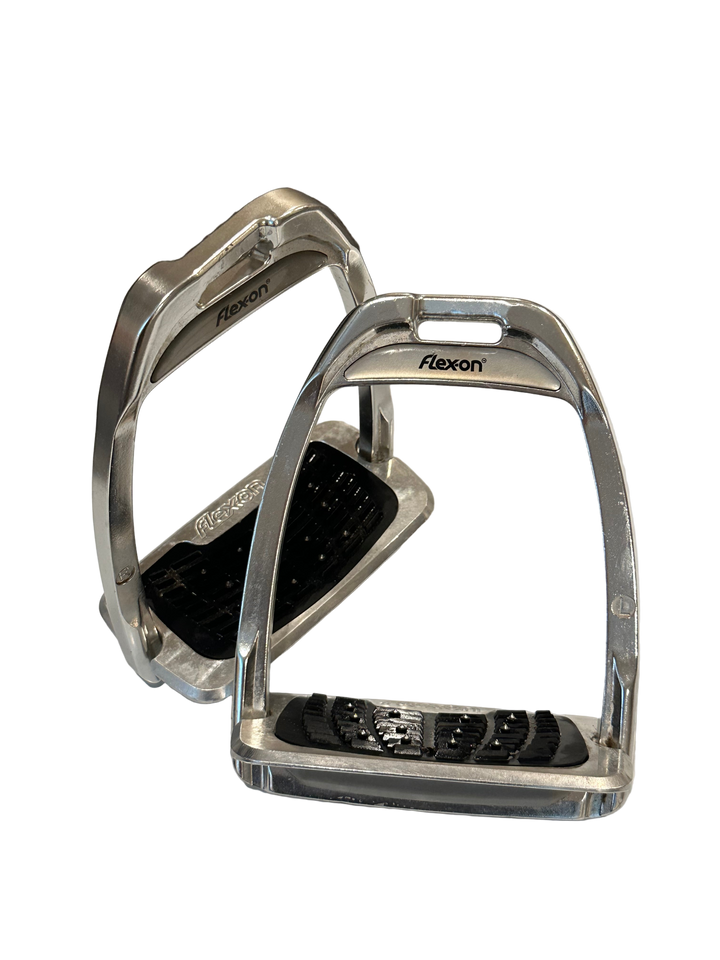 PRE-LOVED FLEX-ON HUNTER H STIRRUP IRONS