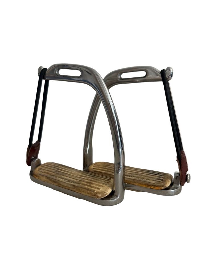PRE-LOVED PEACOCK SAFETY STIRRUPS