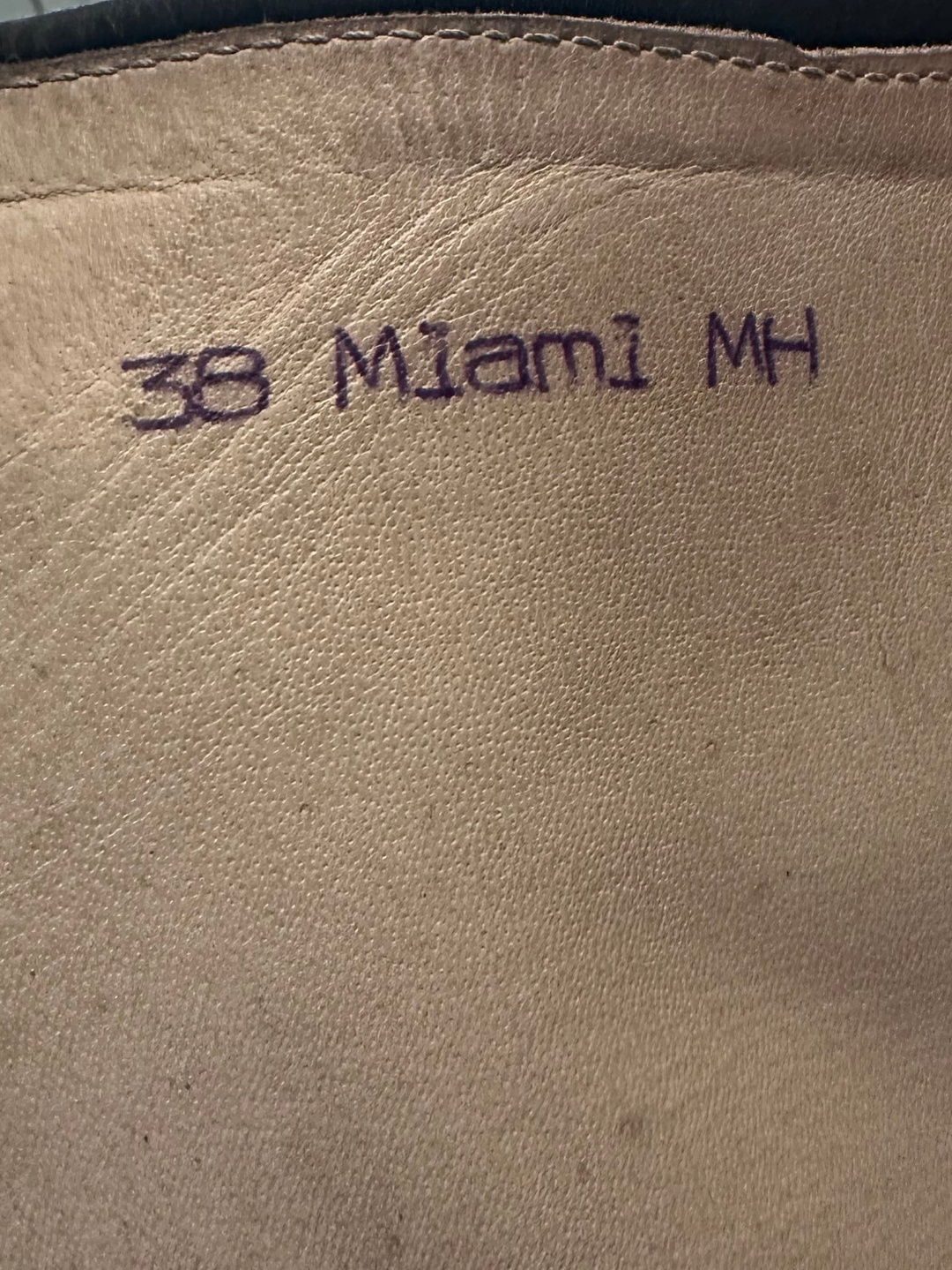 PRE-LOVED PARLANTI MIAMI TALL FIELD BOOTS
