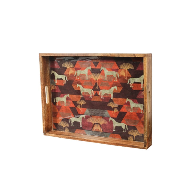 HORSE RESIN TRAY