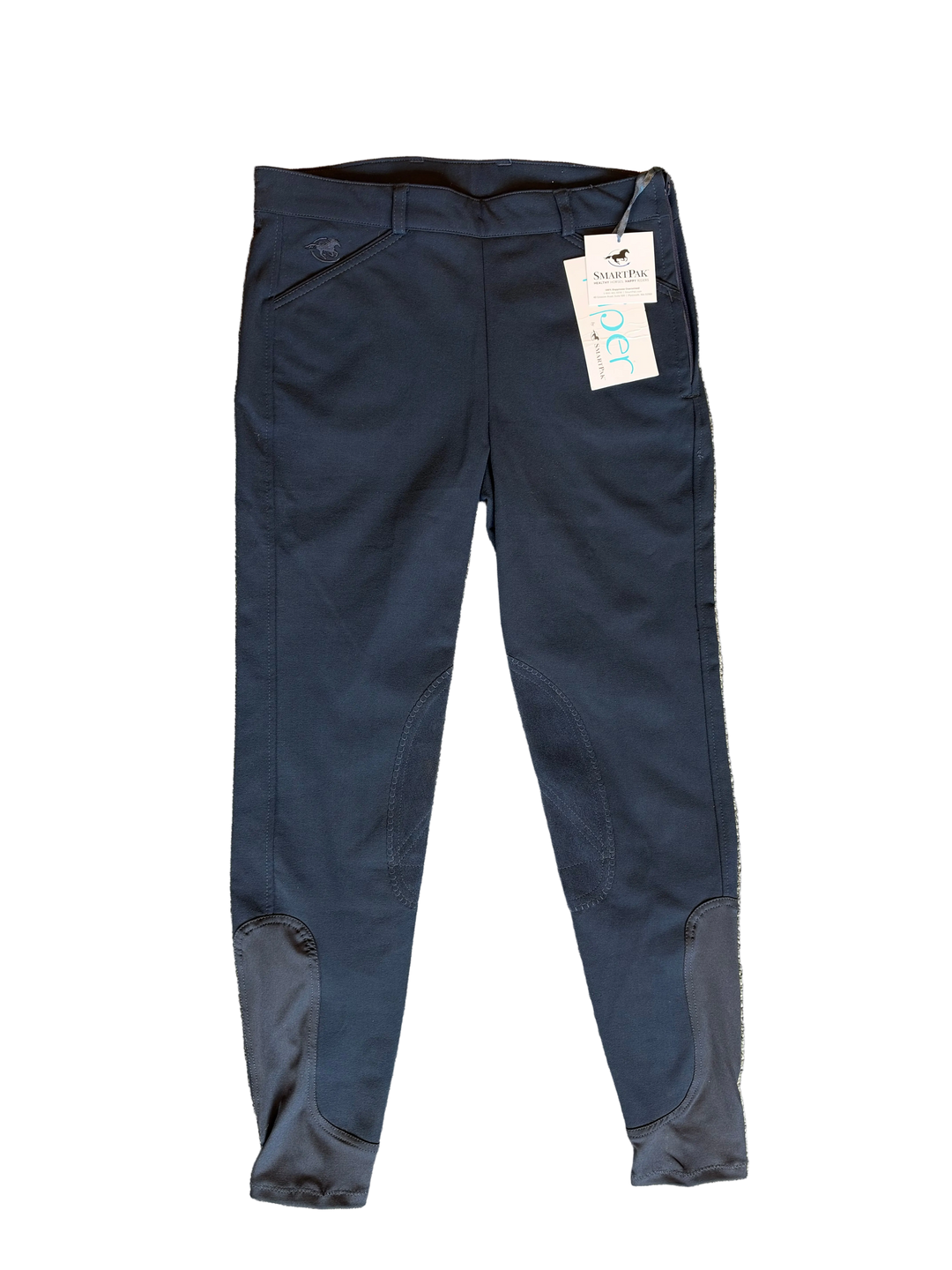 PRE-LOVED PIPER BY SMARTPAK MID RISE CLASSIC SIDE ZIP BREECHES - 30L