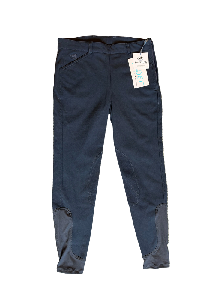 PRE-LOVED PIPER BY SMARTPAK MID RISE CLASSIC SIDE ZIP BREECHES - 30L