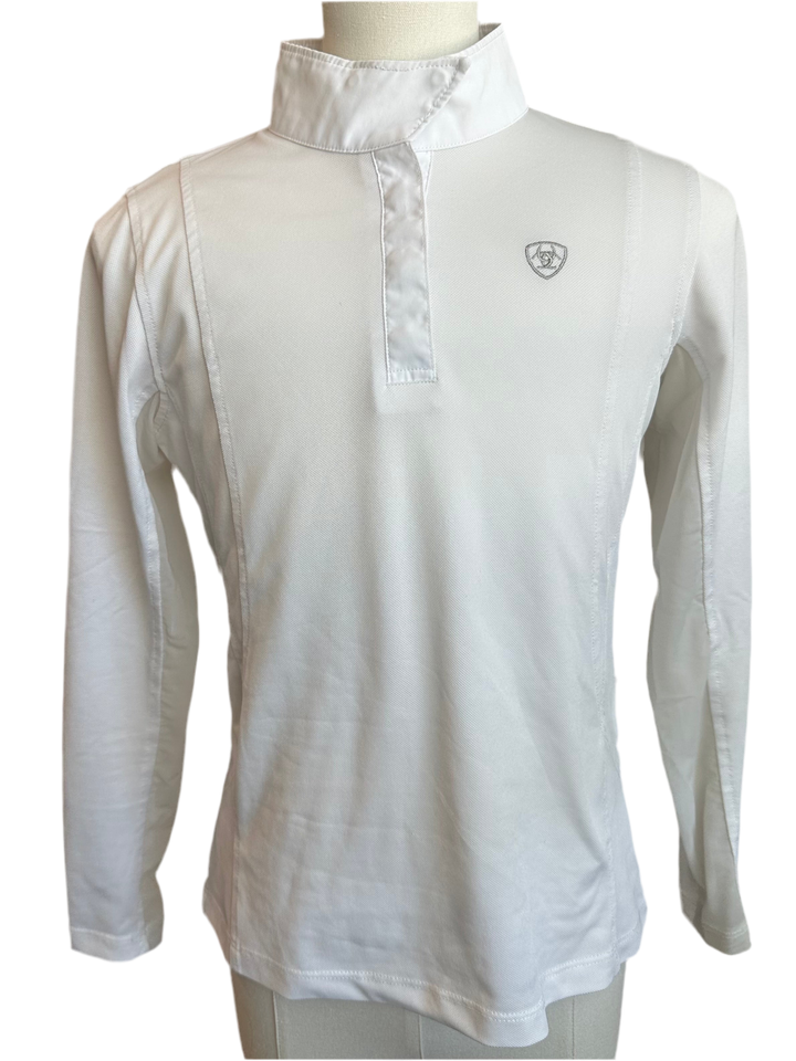 PRE-LOVED ARIAT KIDS SUNSTOPPER LS SHOW SHIRT
