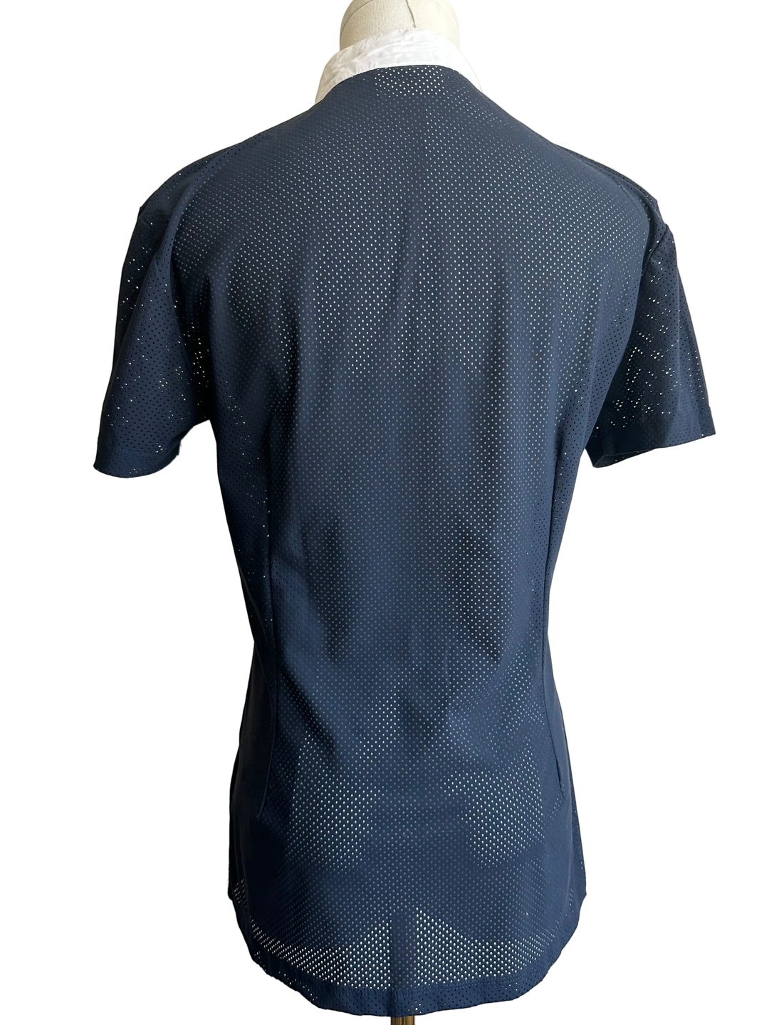 PRE-LOVED CAVALLERIA TOSCANA PERFORATED SS SHOW SHIRT