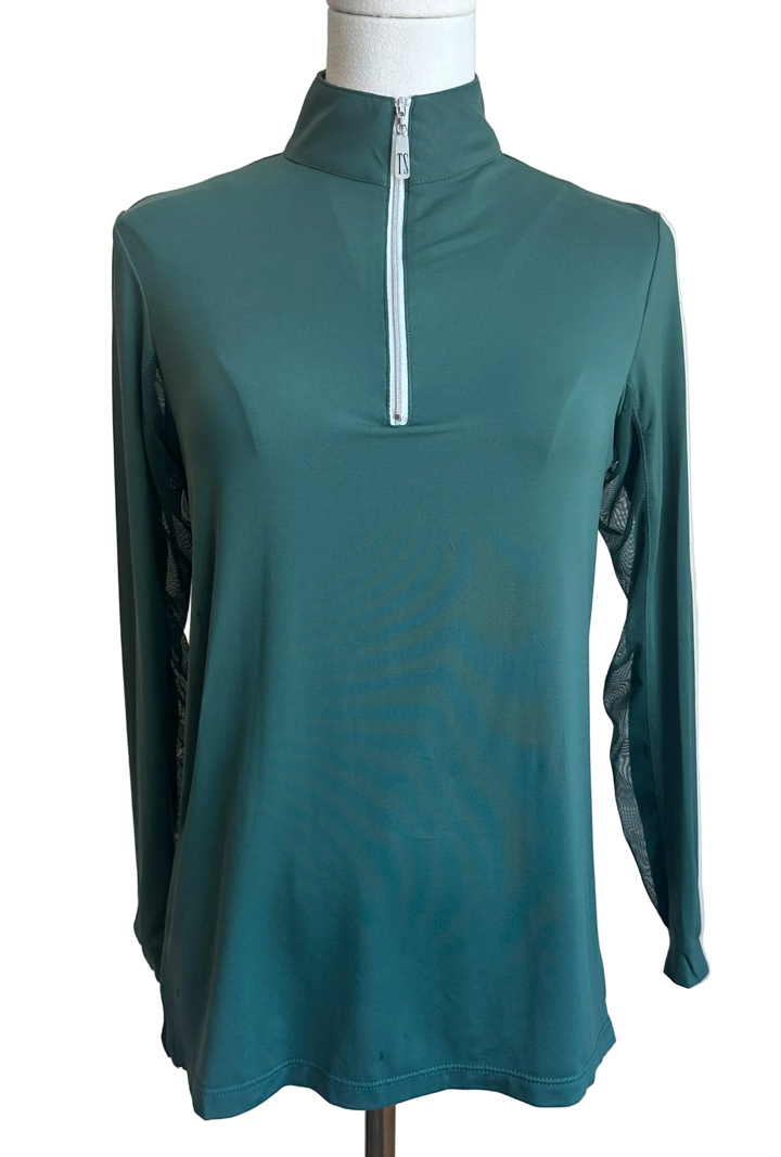 PRE-LOVED TAILORED SPORTSMAN ICEFIL 1/4 ZIP LONG SLEEVE SHIRT