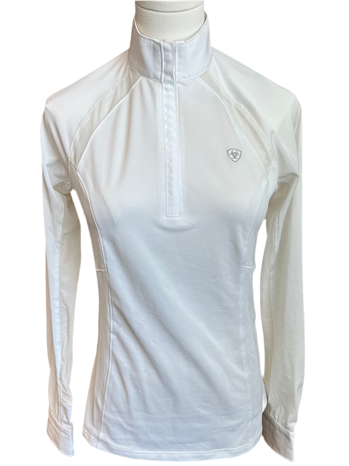 PRE-LOVED ARIAT PRO SUNSTOPPER 2.0 1/4 ZIP SHOW SHIRT