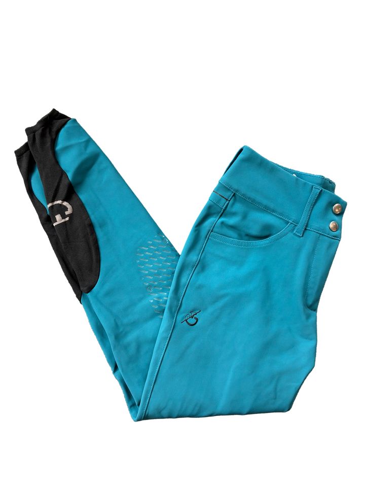 PRE-LOVED CAVALLERIA TOSCANA HIGH RISE KNEE GRIP BREECHES - IT42