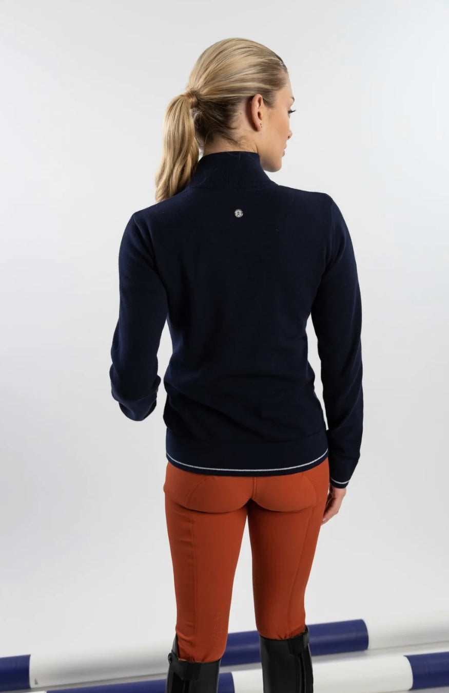 HARCOUR SWIM FULL ZIP SWEATER