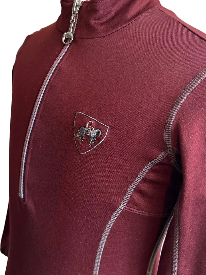 PRE-LOVED KIDS GOODE RIDER LONG SLEEVE HALF ZIP SHIRT