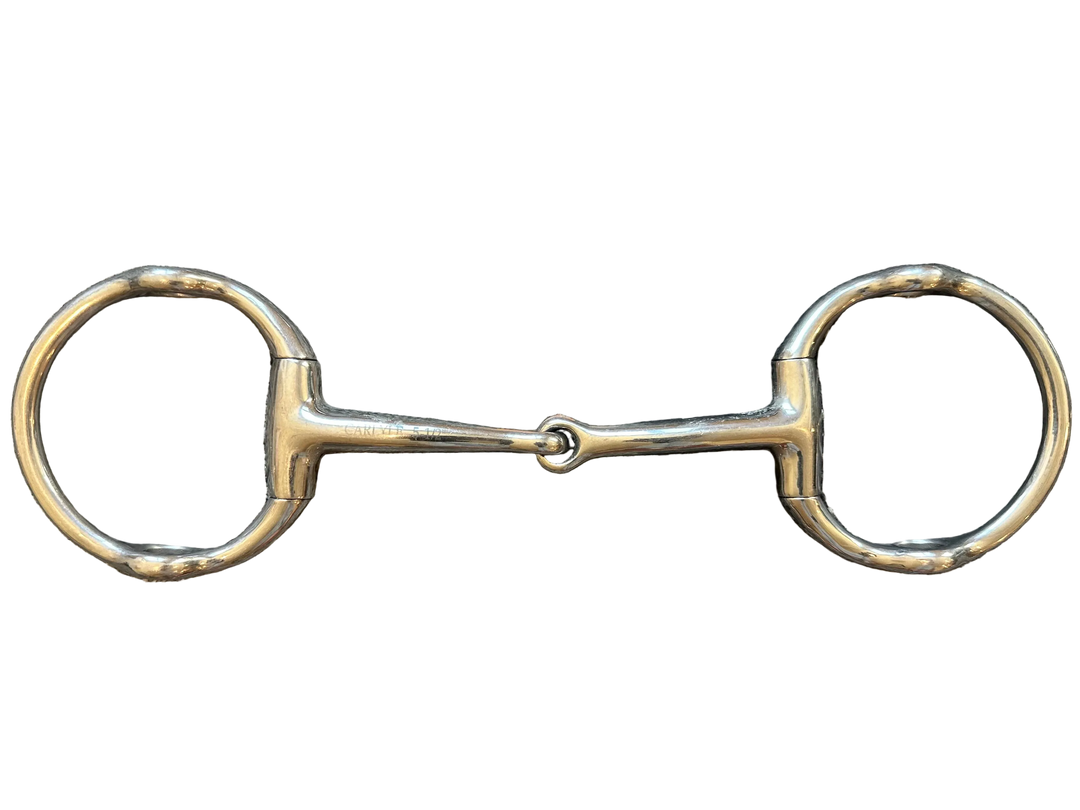 PRE-LOVED CARLYLE SINGLE JOINT GAG BIT - 5.5”
