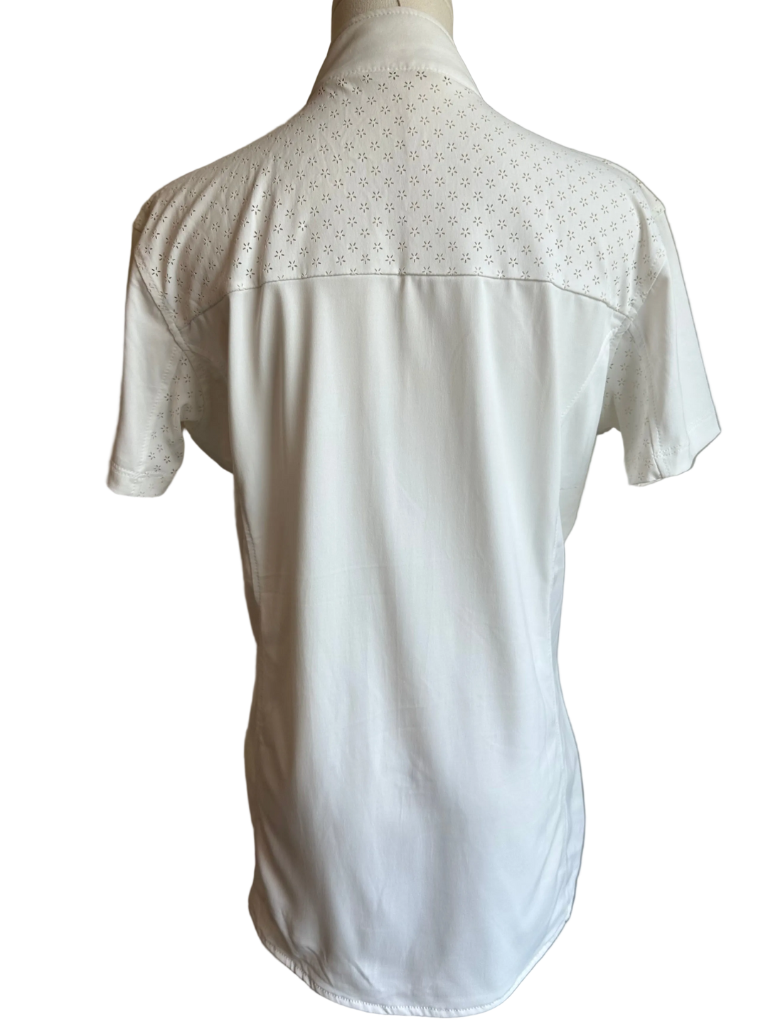 PRE-LOVED ELATION PLATINUM SHORT SLEEVE SHOW SHIRT - L