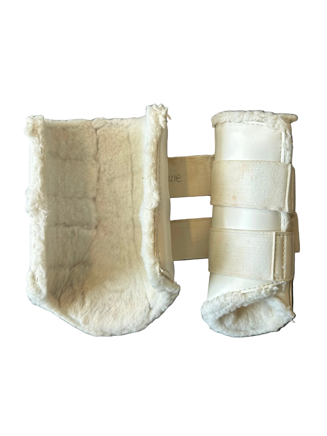 PRE-LOVED DOVER SADDLERY PREMIUM SPORT BRUSHING BOOTS WITH FLEECE LINING