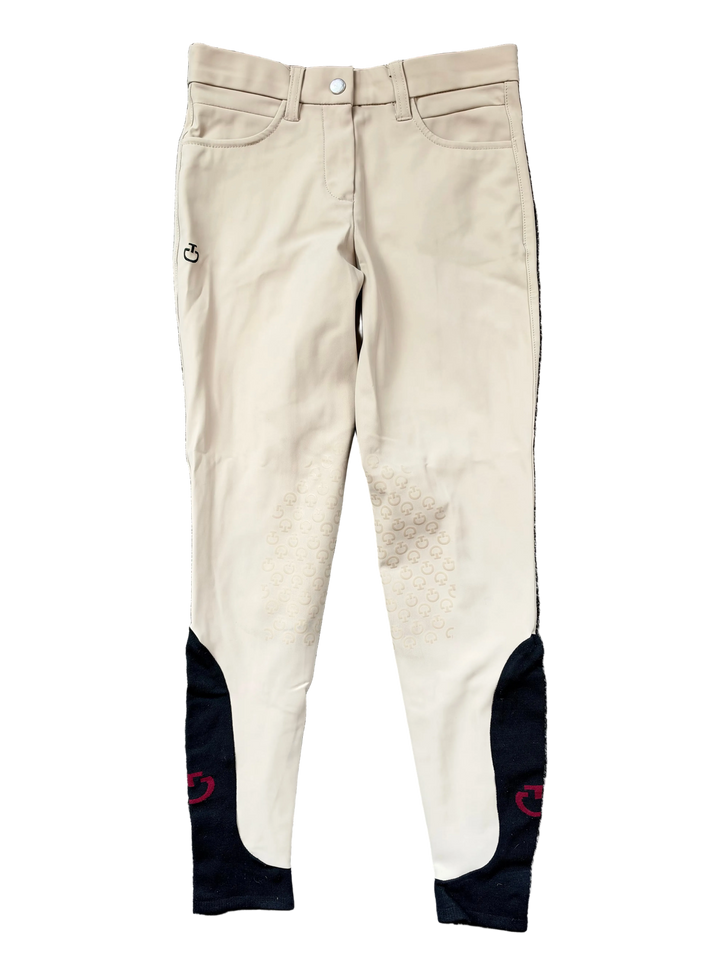 PRE-LOVED KIDS CAVALLERIA TOSCANA LOGO GRIP BREECHES - 14