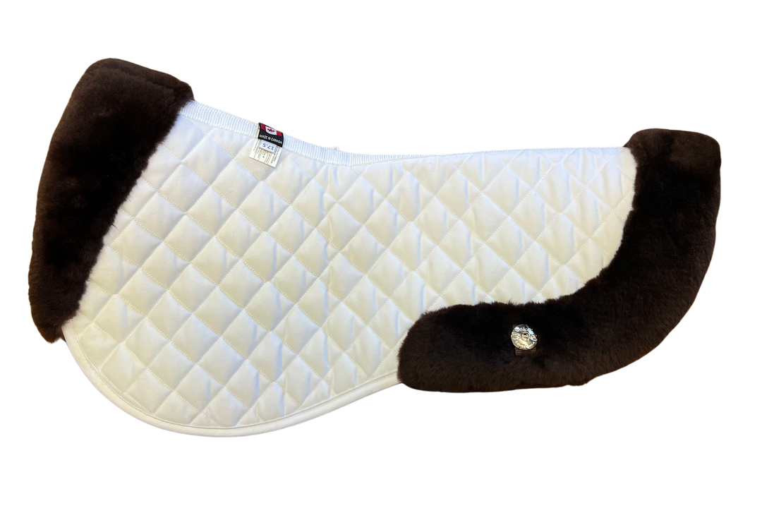 OGILVY LIBERTY QUILTED SHEEPSKIN HALF PAD