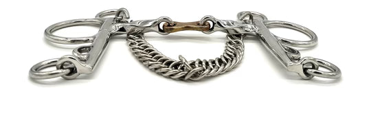 AJR TWIST PELHAM COPPER FRENCH LINK
