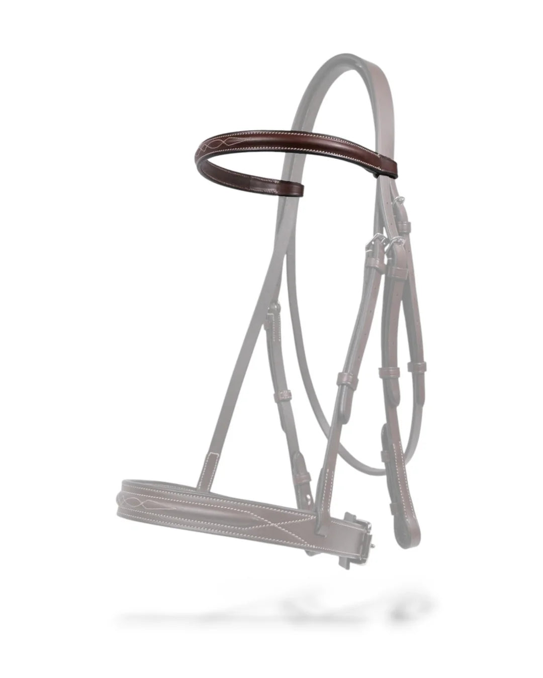 AJR Fancy Stitched Hunter Browband
