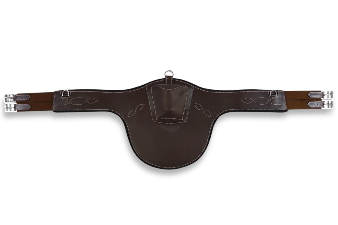 JAE Anatomic Stud Belly Guard Girth with MotionFoam Liner