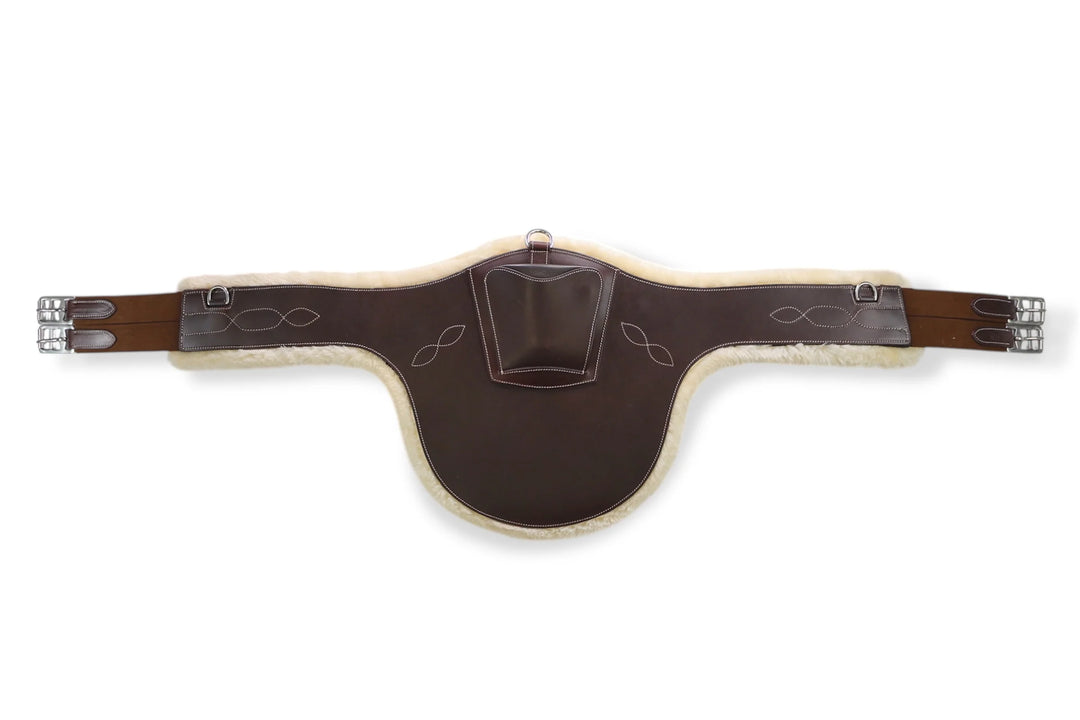 JAE Anatomic Stud Belly Guard Girth with TechWool Liner