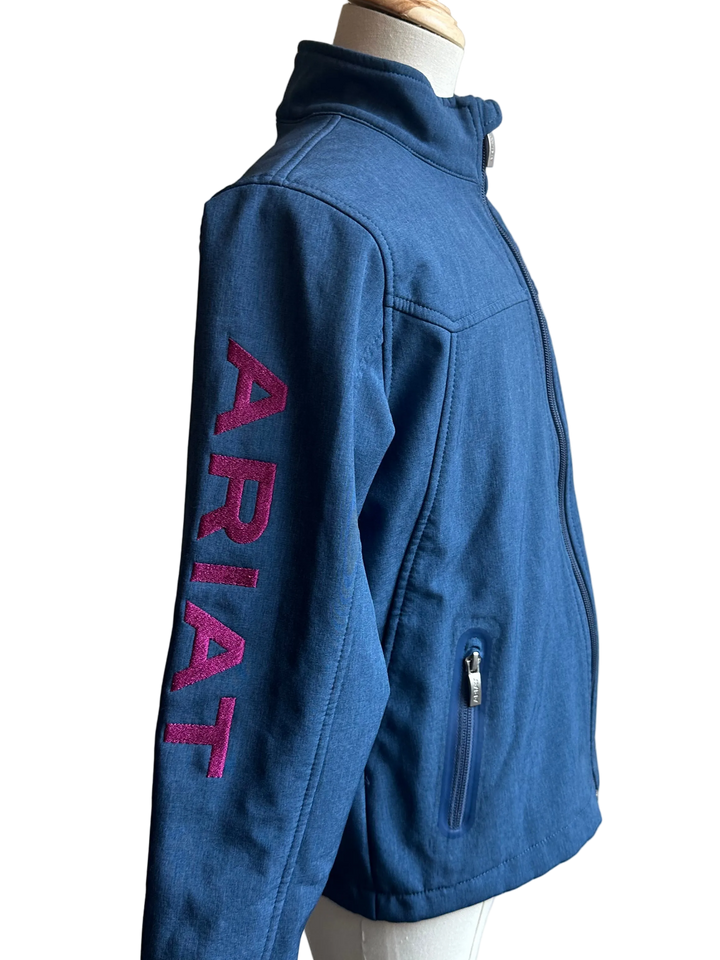PRE-LOVED KIDS ARIAT NEW TEAM SOFTSHELL JACKET