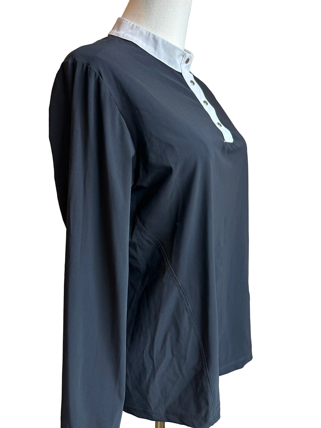 PRE-LOVED CALLIDAE LONG SLEEVE POLO - XL