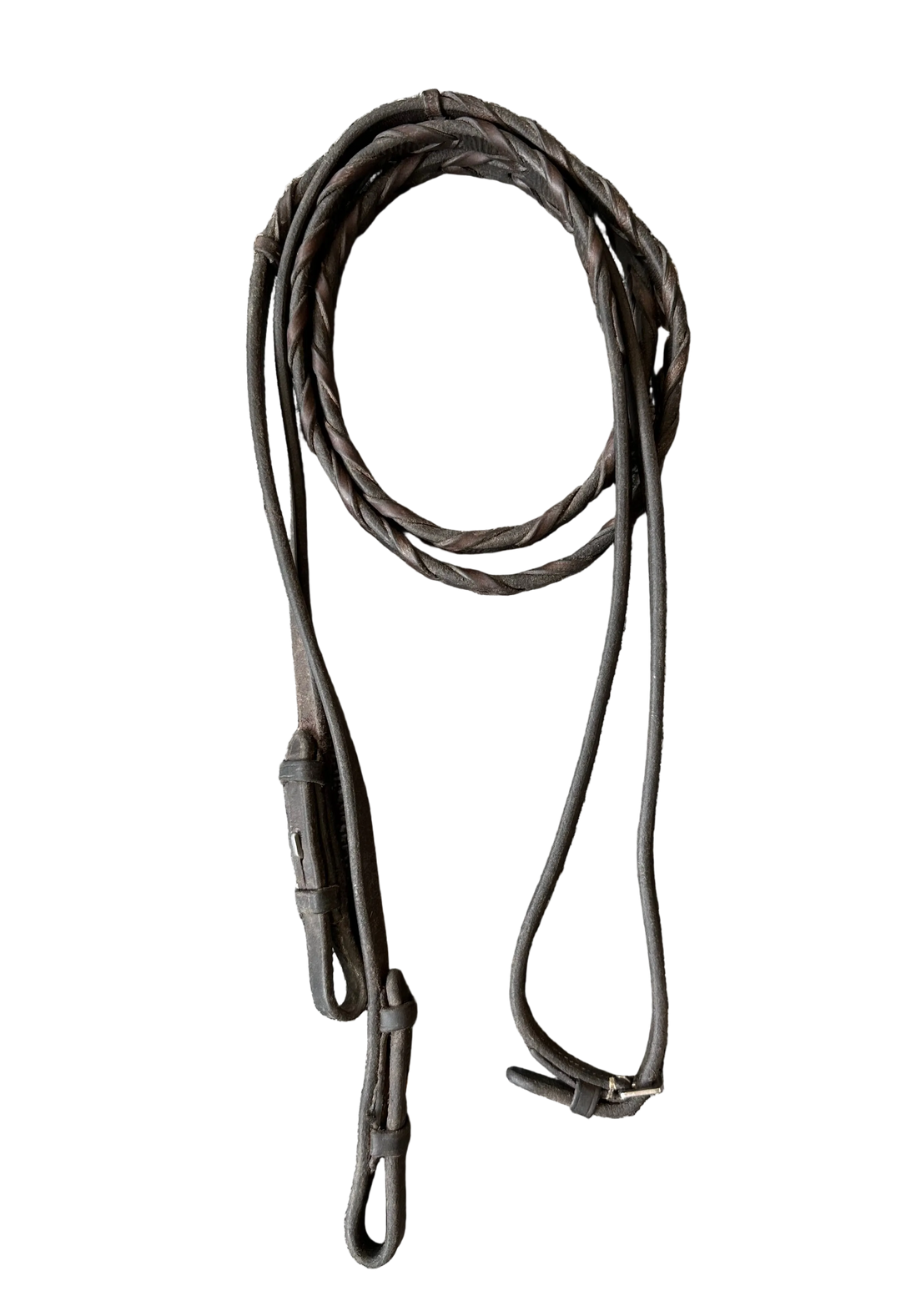 PRE-LOVED PLAIN LACED REINS 48”