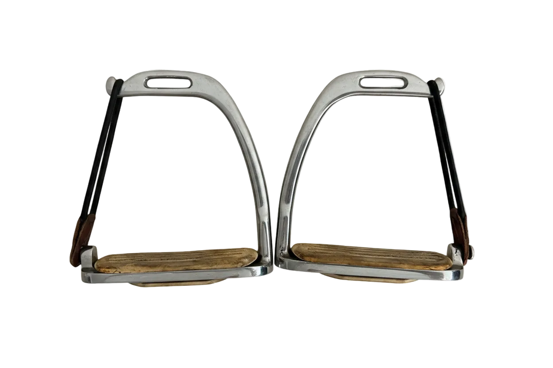 PRE-LOVED PEACOCK SAFETY STIRRUPS