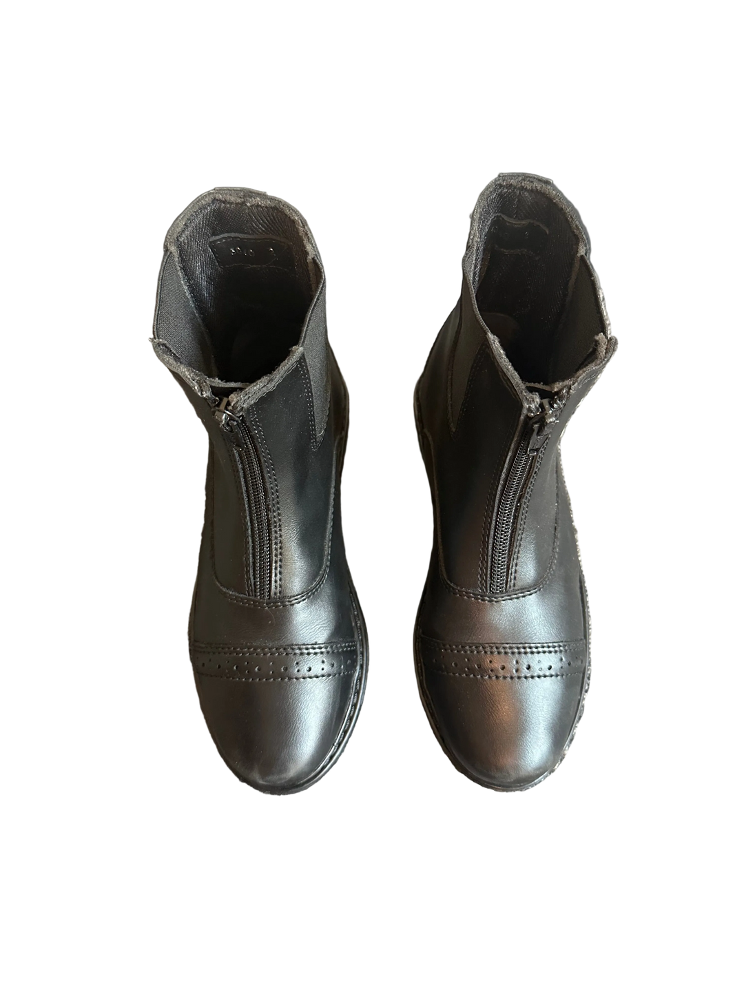 PRE-LOVED KIDS TUFFRIDER STARTER FRONT ZIP PADDOCK BOOTS