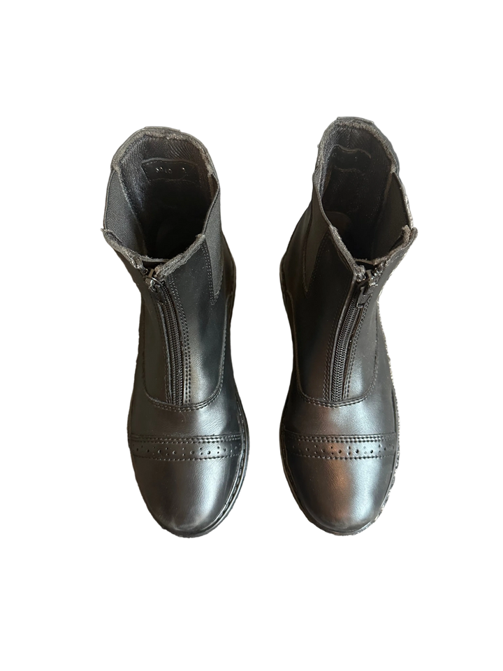 PRE-LOVED KIDS TUFFRIDER STARTER FRONT ZIP PADDOCK BOOTS