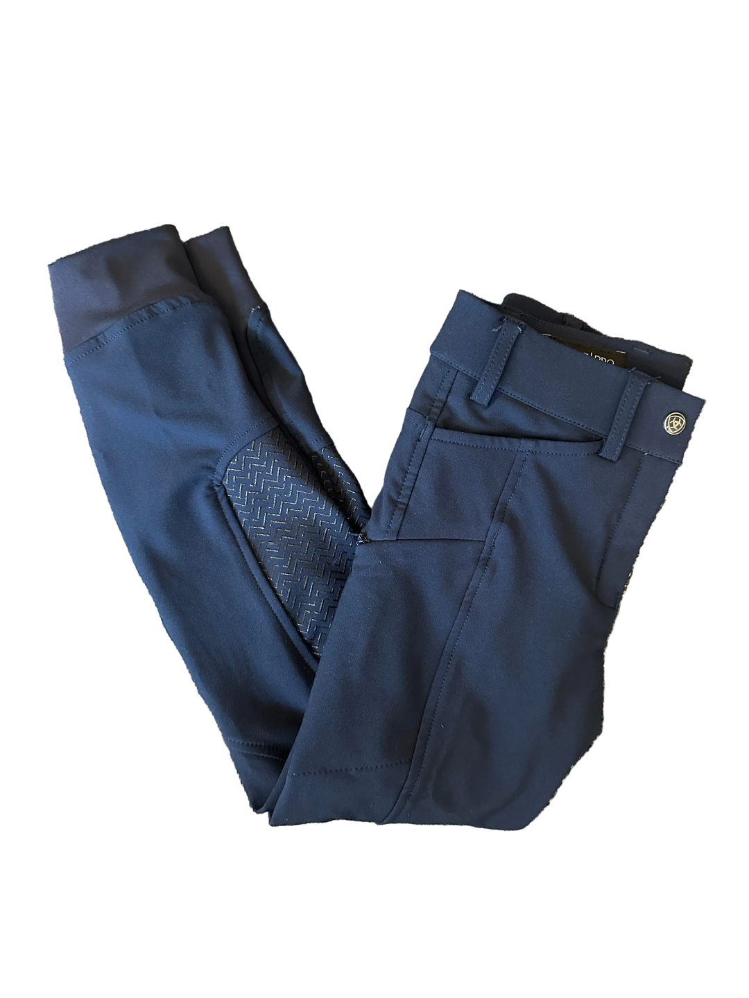 PRE-LOVED KIDS ARIAT PRELUDE KNEE PATCH BREECHES - 10R