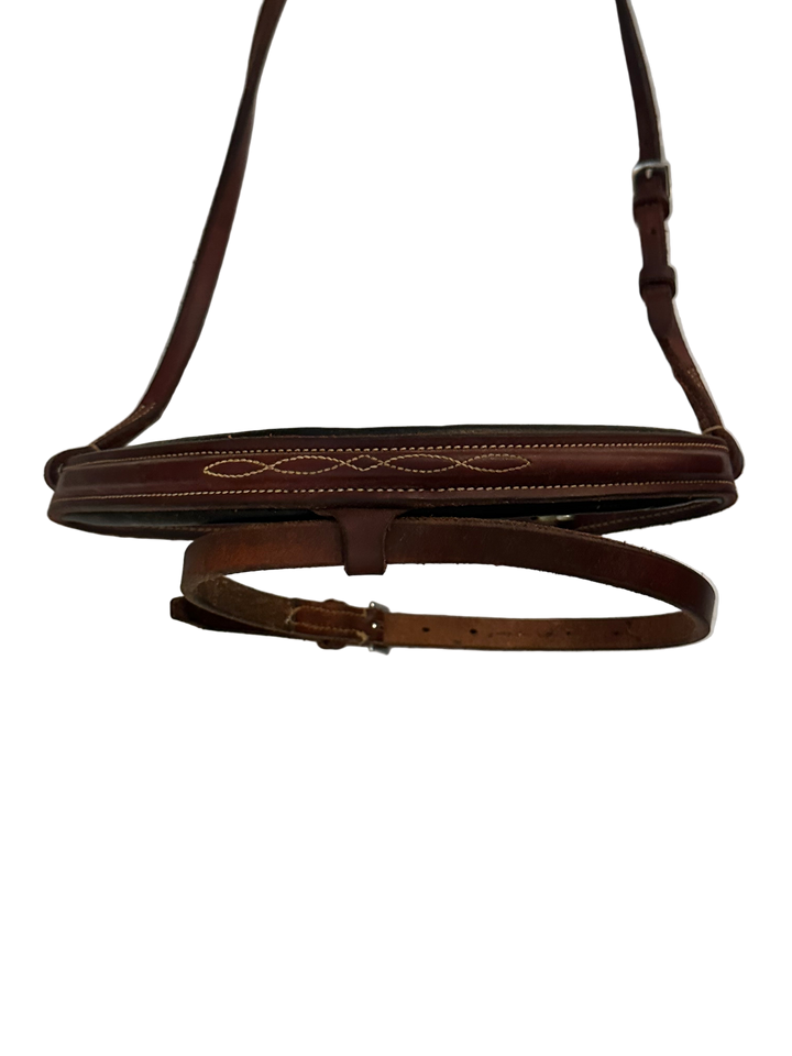 PRE-LOVED EDGEWOOD RAISED FANCY STITCH FLASH NOSEBAND