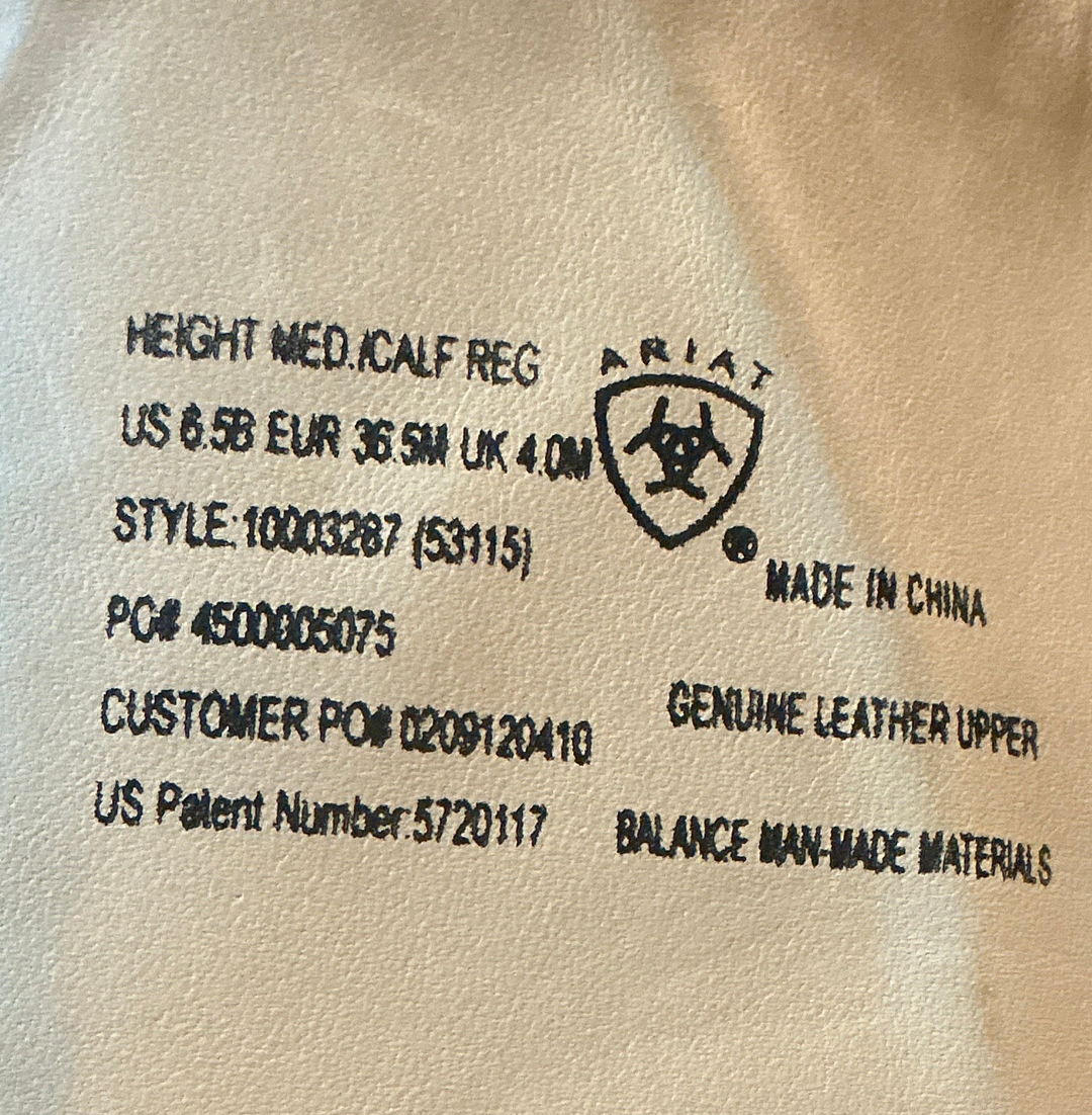 PRE-LOVED ARIAT MONACO TALL BOOTS