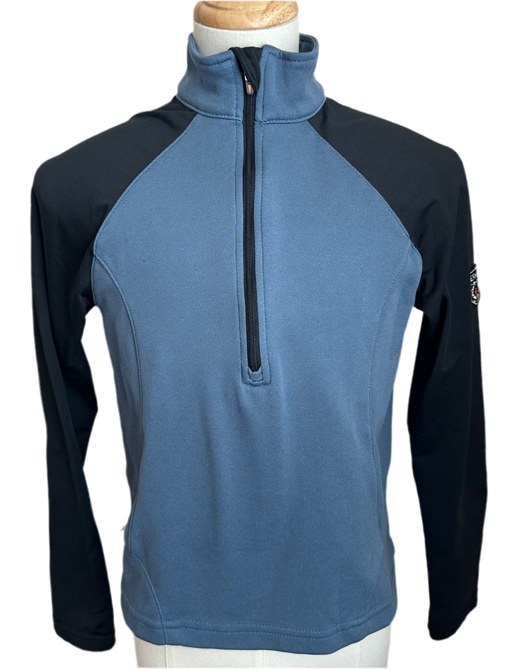 PRE-LOVED KIDS KERRITS SOFTSHELL 1/4 ZIP RIDING JACKET