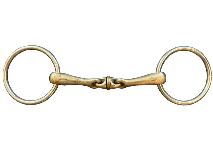PRE-LOVED HERM SPRENGER WH ULTRA LOOSE RING DOUBLE JOINTED WITH ROLLER SENSOGAN - 5.25”