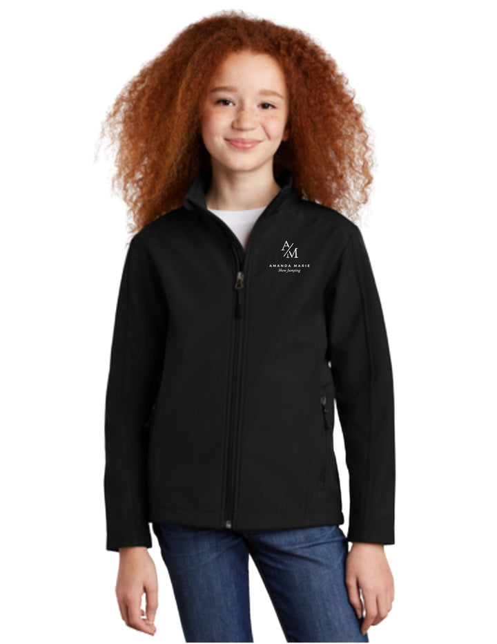 AMANDA MARIE SHOW JUMPING PORT AUTHORITY YOUTH SOFT SHELL JACKET