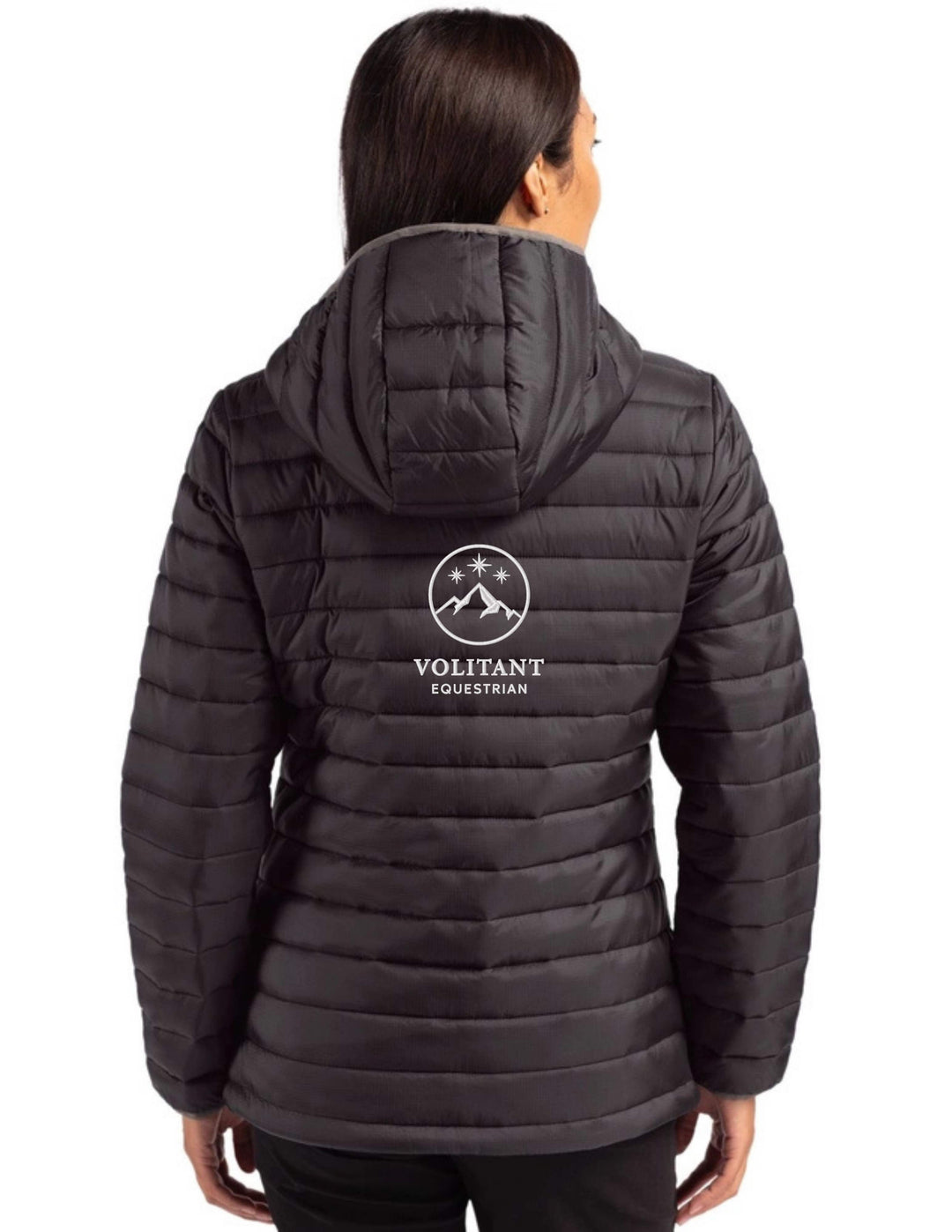 VOLITANT EQUESTRIAN CUTTER & BUCK WOMENS VALHALLA PUFFER JACKET